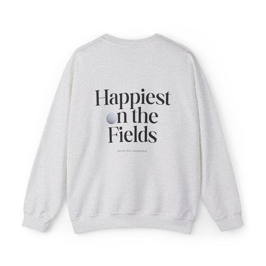 Happiest on the Fields Crewneck Sweatshirt - BK