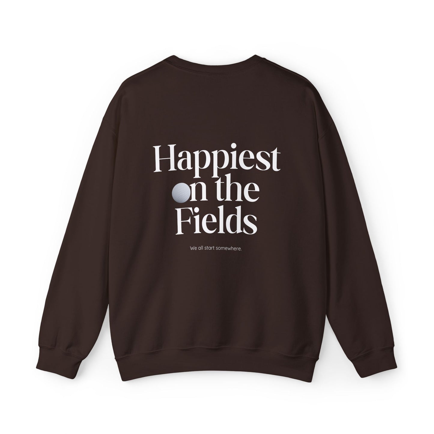 Happiest on the Fields Crewneck Sweatshirt - WT