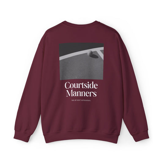 Courtside Manners Crewneck Sweatshirt - WT